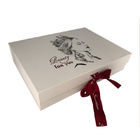 23cm Length Rigid Magnetic Gift Box With Handle , Book Style Box For Birthday Gift
