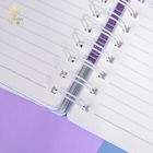 CMYK Color 100 Sheet Notebook , Hardback Spiral Notebook For Students