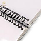 Sprial Binding Hardcover Lined Notebook , 120 Sheet Notebook For Painting