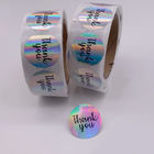 Waterproof Customized Laser 3D Hologram Sticker , Holographic Vinyl Decal in roll