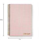Pink A5 Spiral Bound Lined Notebook