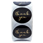CMYK Full Color Decorative Sticker Labels , Thank You Sticker Roll With Custom Logo