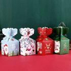 Gift Packaging Christmas Apple Box With Ribbon Decorative Customized