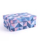 Coated CMYK Colorful Paper Carton Box Recyclable For Shoes Packaging
