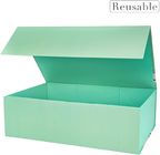 9 Inch Width Glossy Magnetic Gift Boxes , Makeup Kit Gift Box Pantone Color