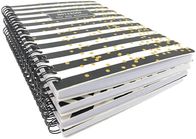 120 Sheet A5 Hardback Notebook Spiral Bound Promotional For Diary